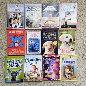 Lot of 12 Kids Books Elementary School Animals Interest Vintage Apple Paperbacks